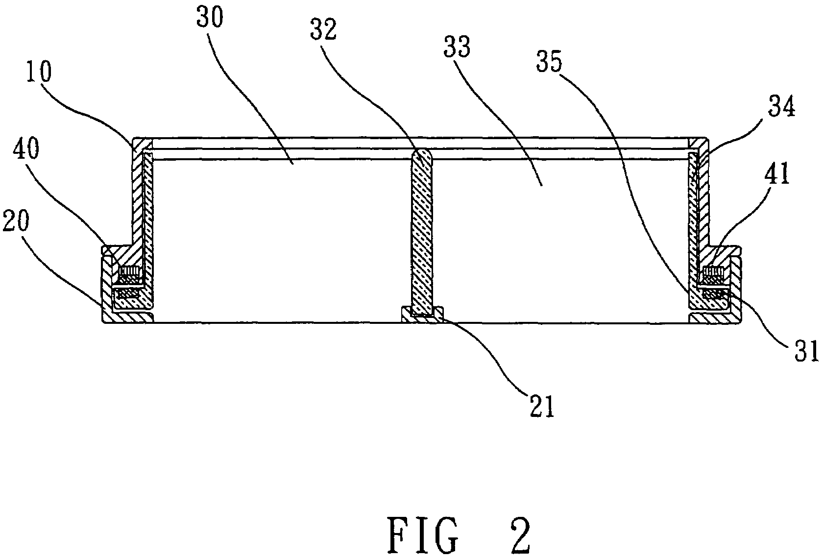 Axial flow type cooling fan with shrouded blades