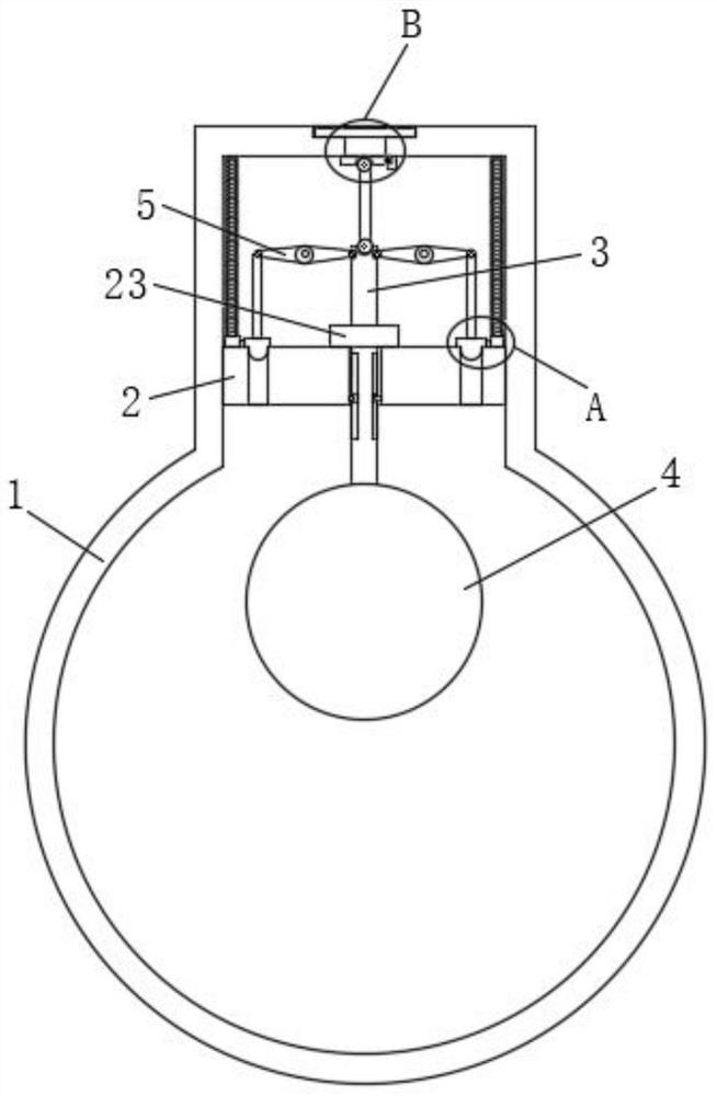 Quick exhaust valve of agricultural irrigation pipeline