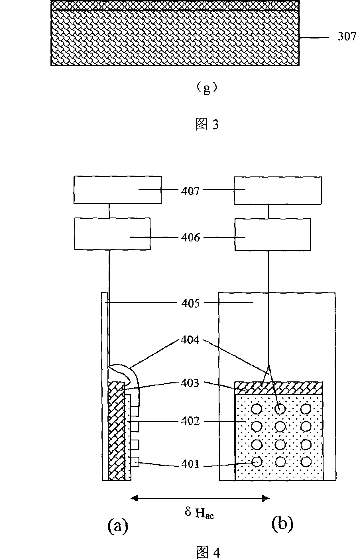 Poly iron performance composed film reading magnetic head based on magnetoelectric effect