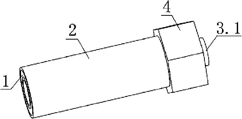 Mounting nut of prestressed steel bar