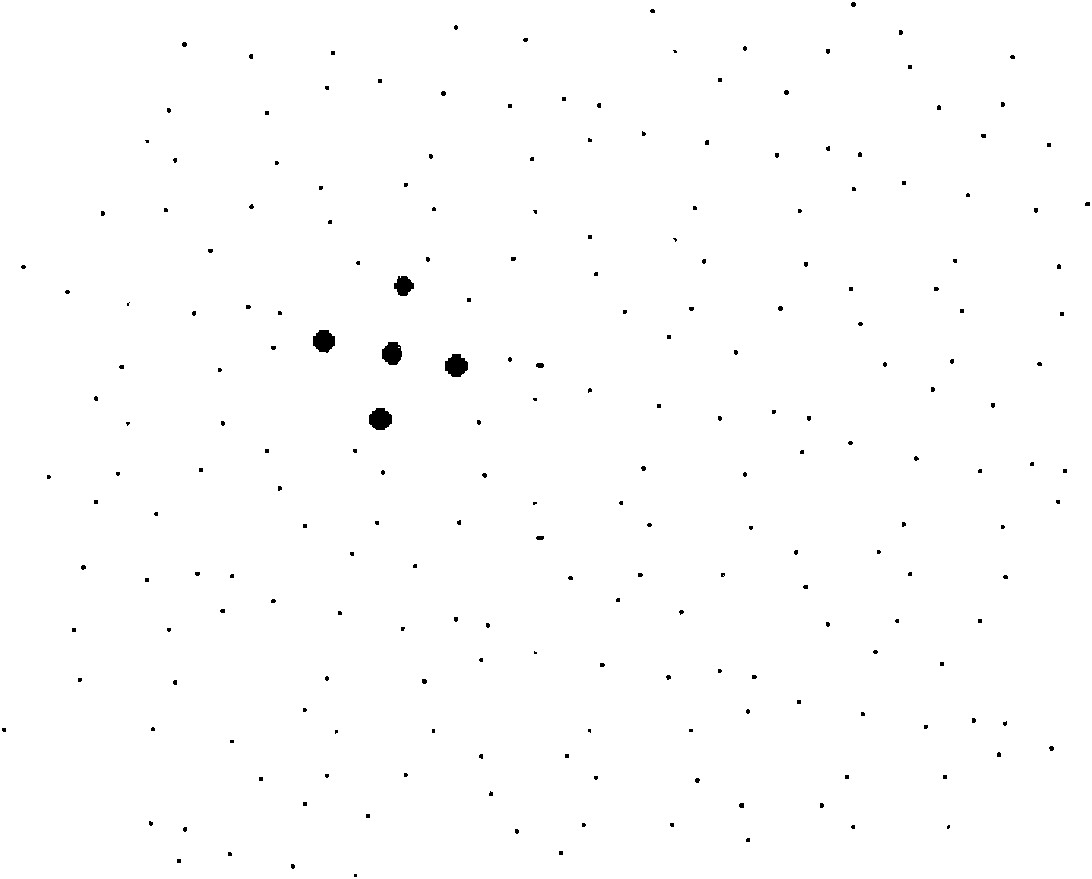 Decoding method of two-dimensional point code