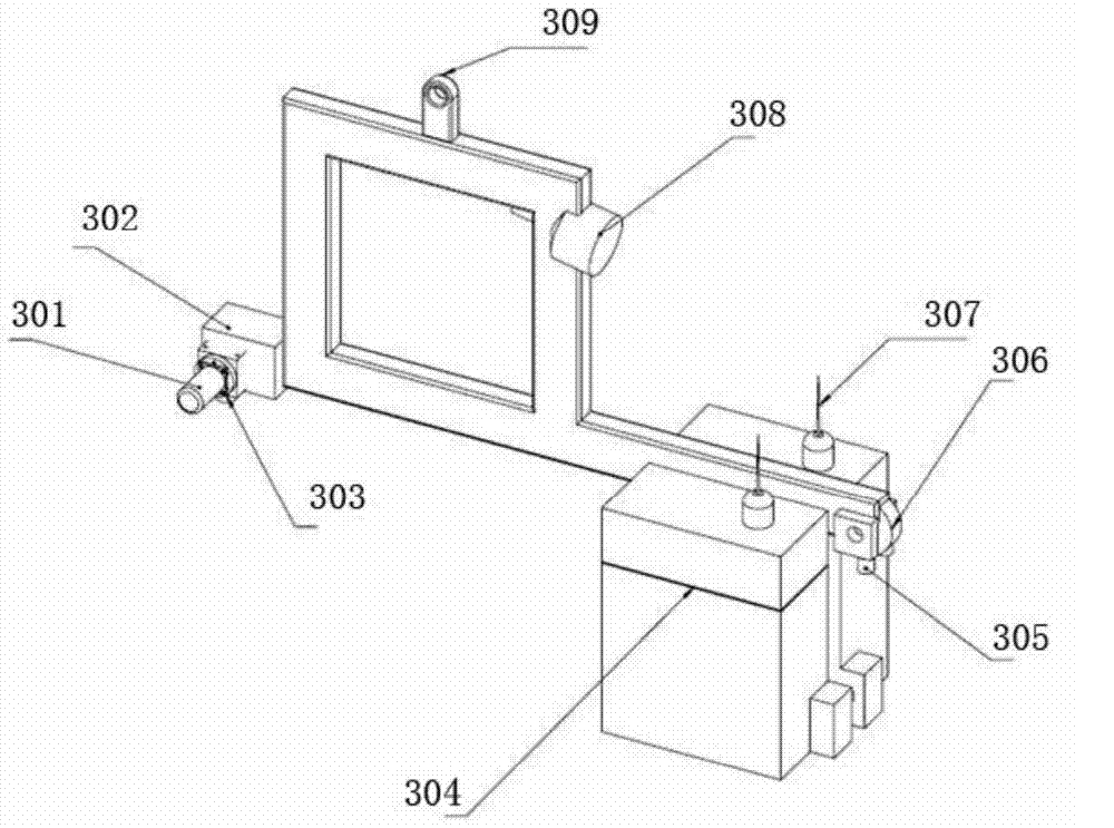 X-ray detection robot for weld seam of storage tank