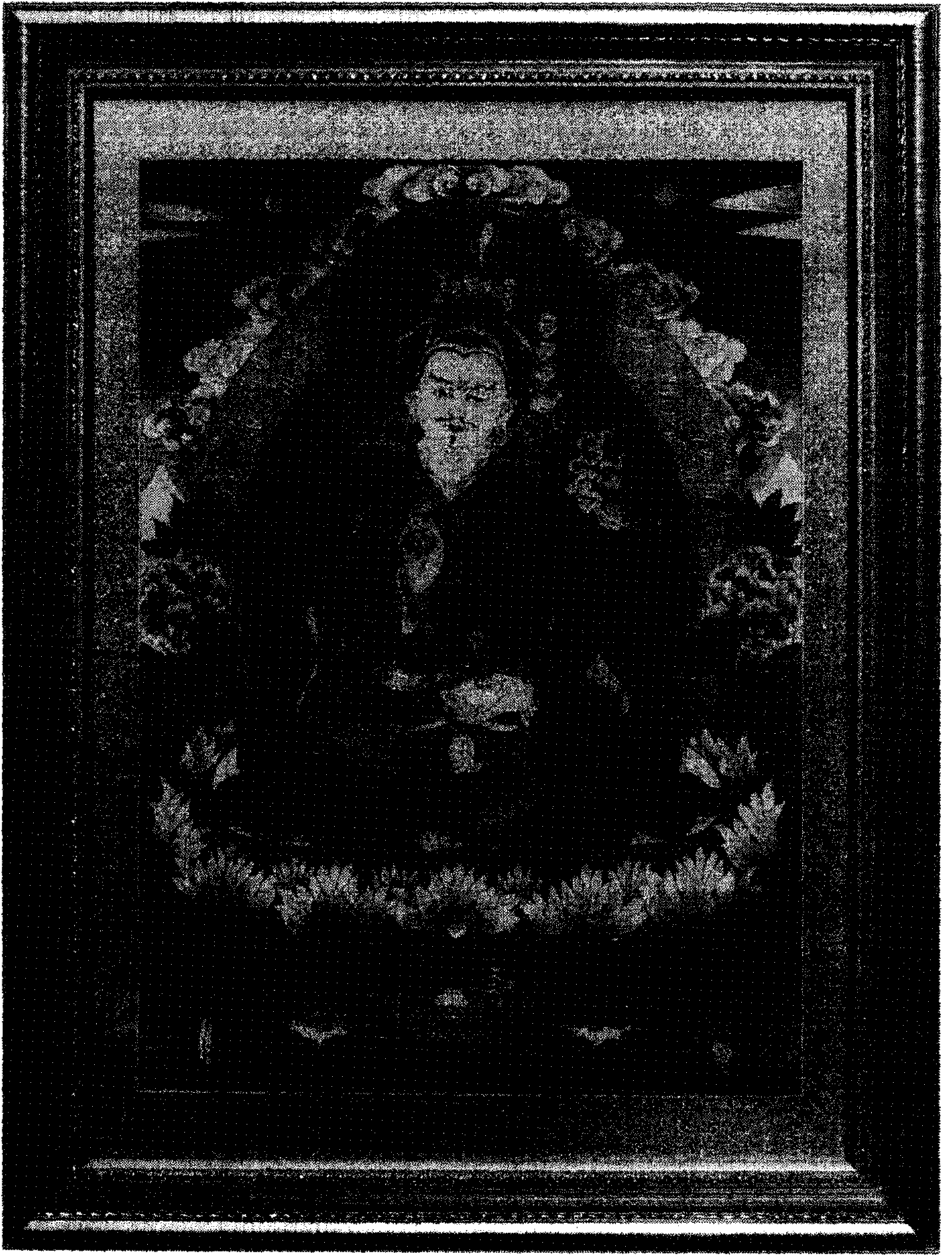 Wire inlay Thangka and manufacturing method thereof