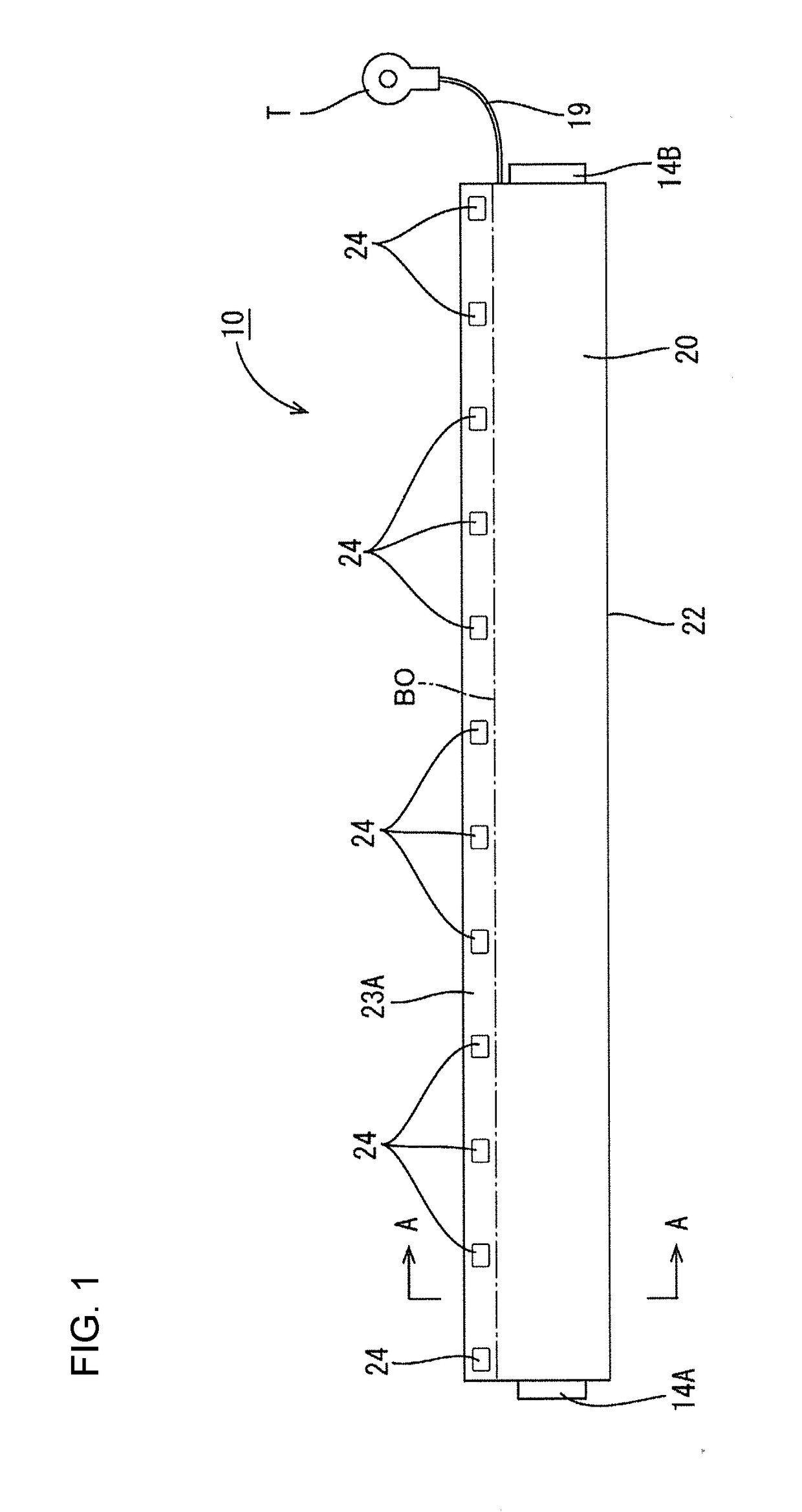 Exterior wiring harness