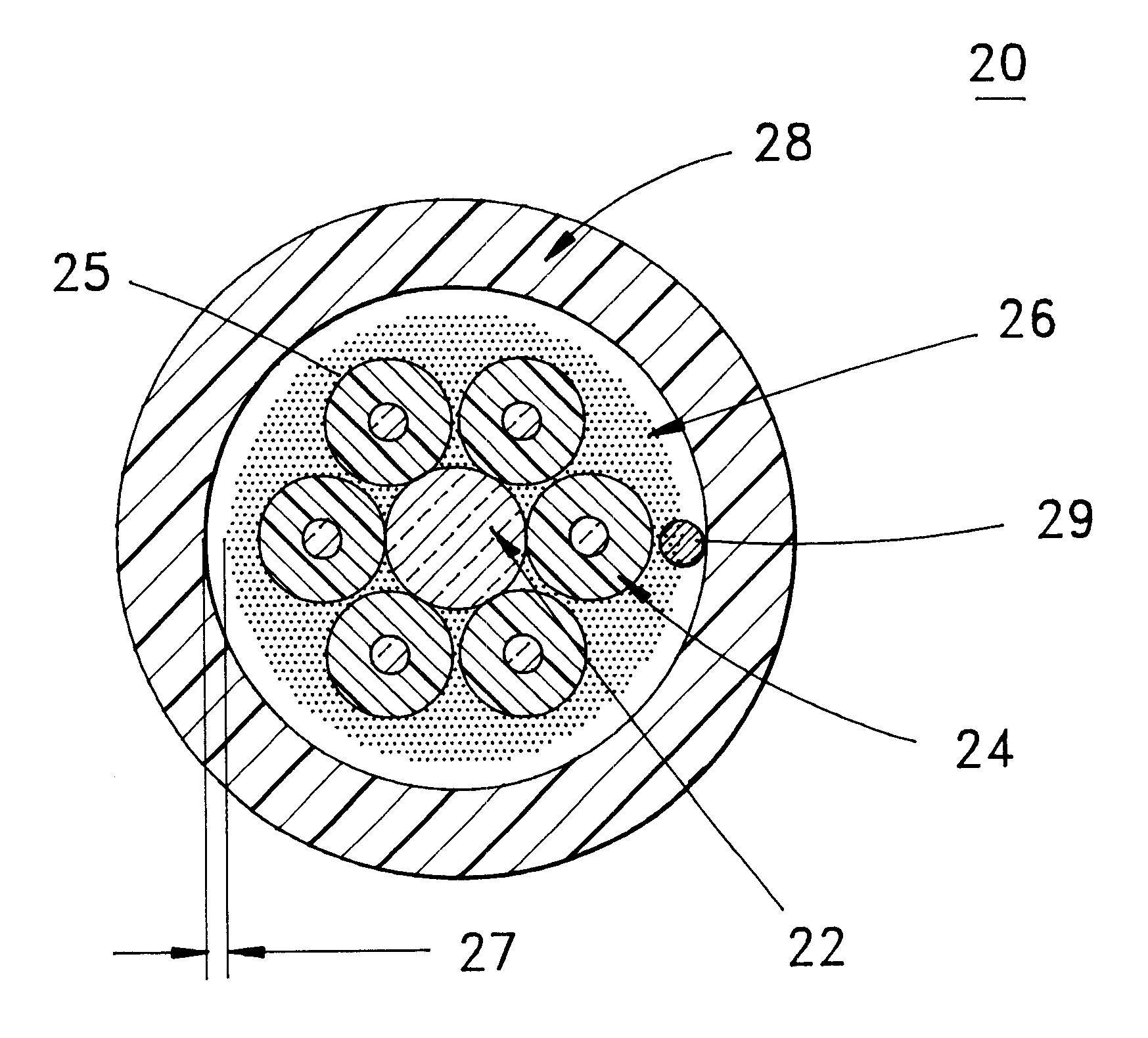 Fiber optic cables with strength members and methods of making the same