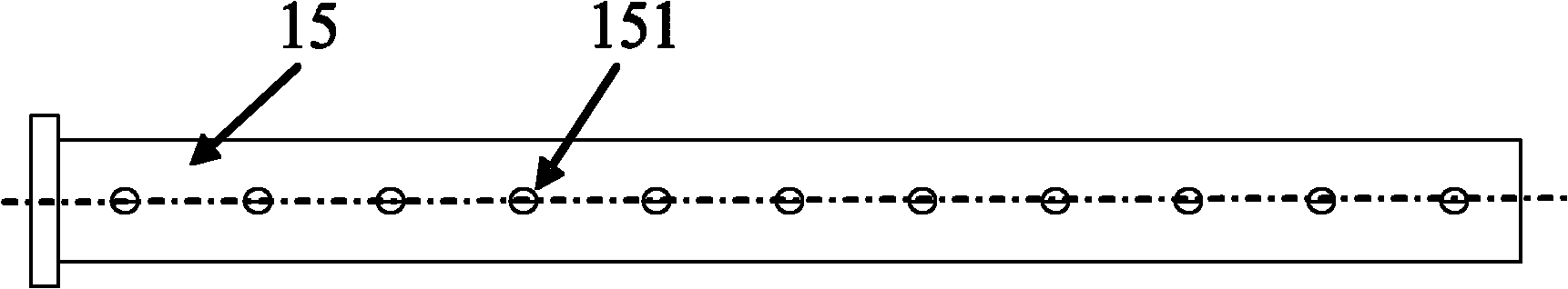 Withdrawal and straightening unit line cleaning system