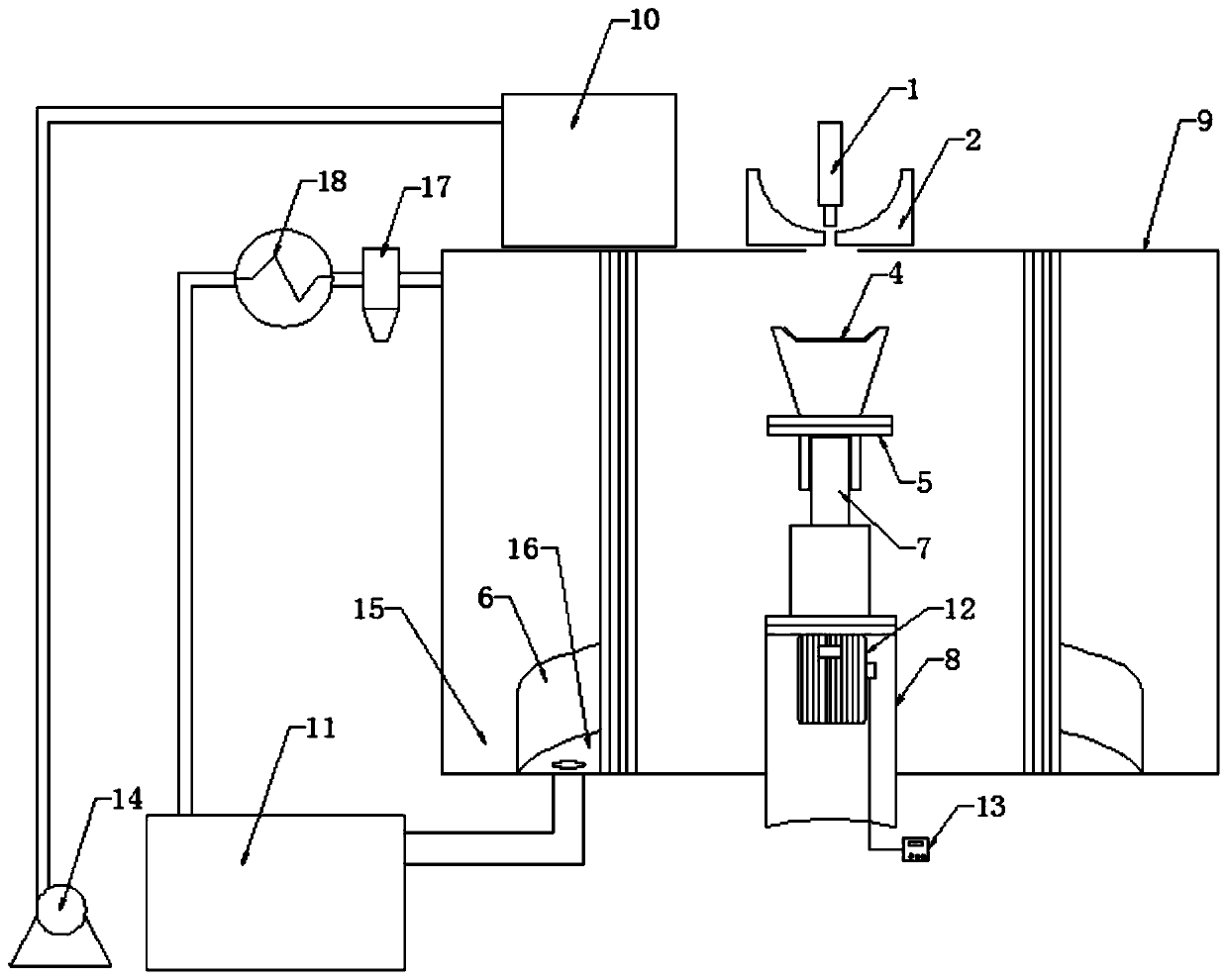 A method for producing acid-soluble titanium slag powder by direct granulation