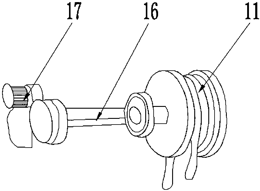 Electric wire braiding machine