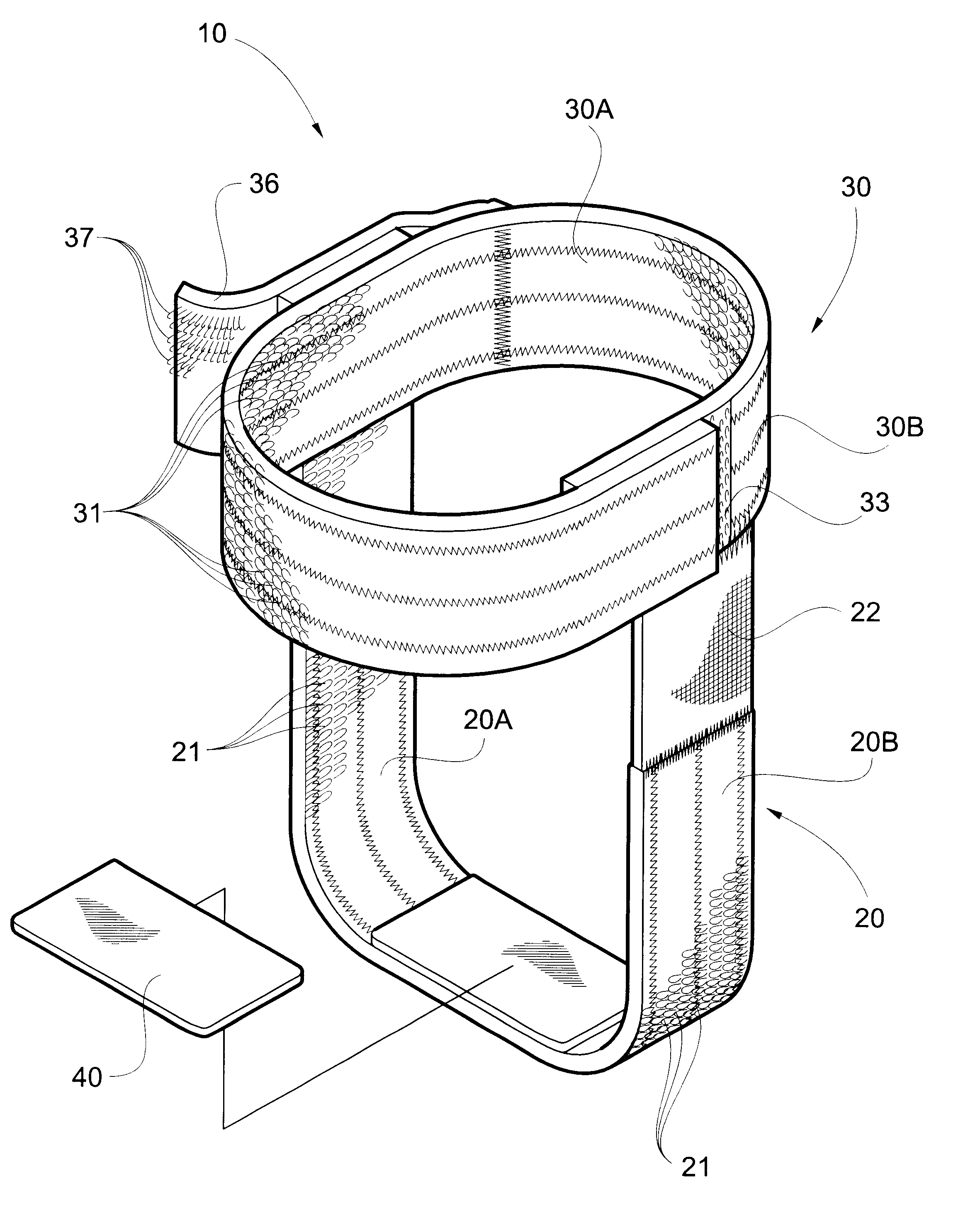 Plantar fascitis support apparatus