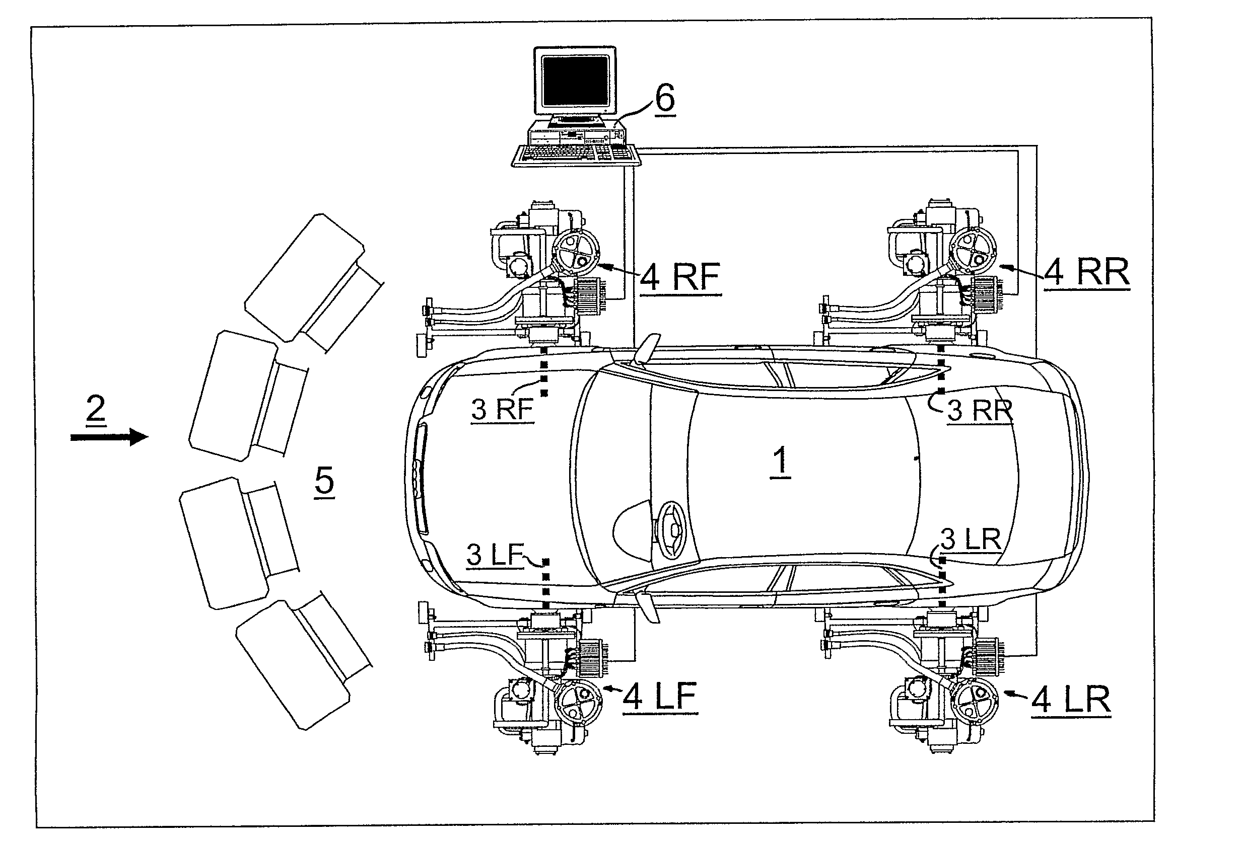 Method and device for dynamometer testing of a motor vehicle and vehicle components