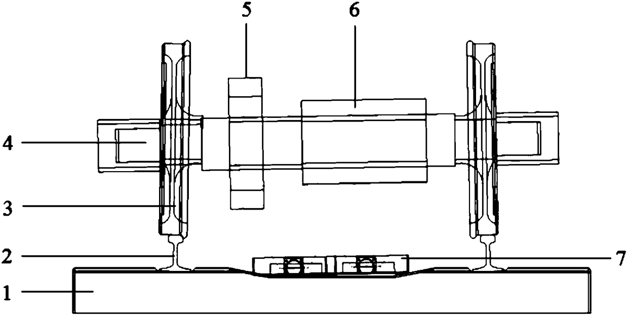 Infrared probing system and method applied to high speed train