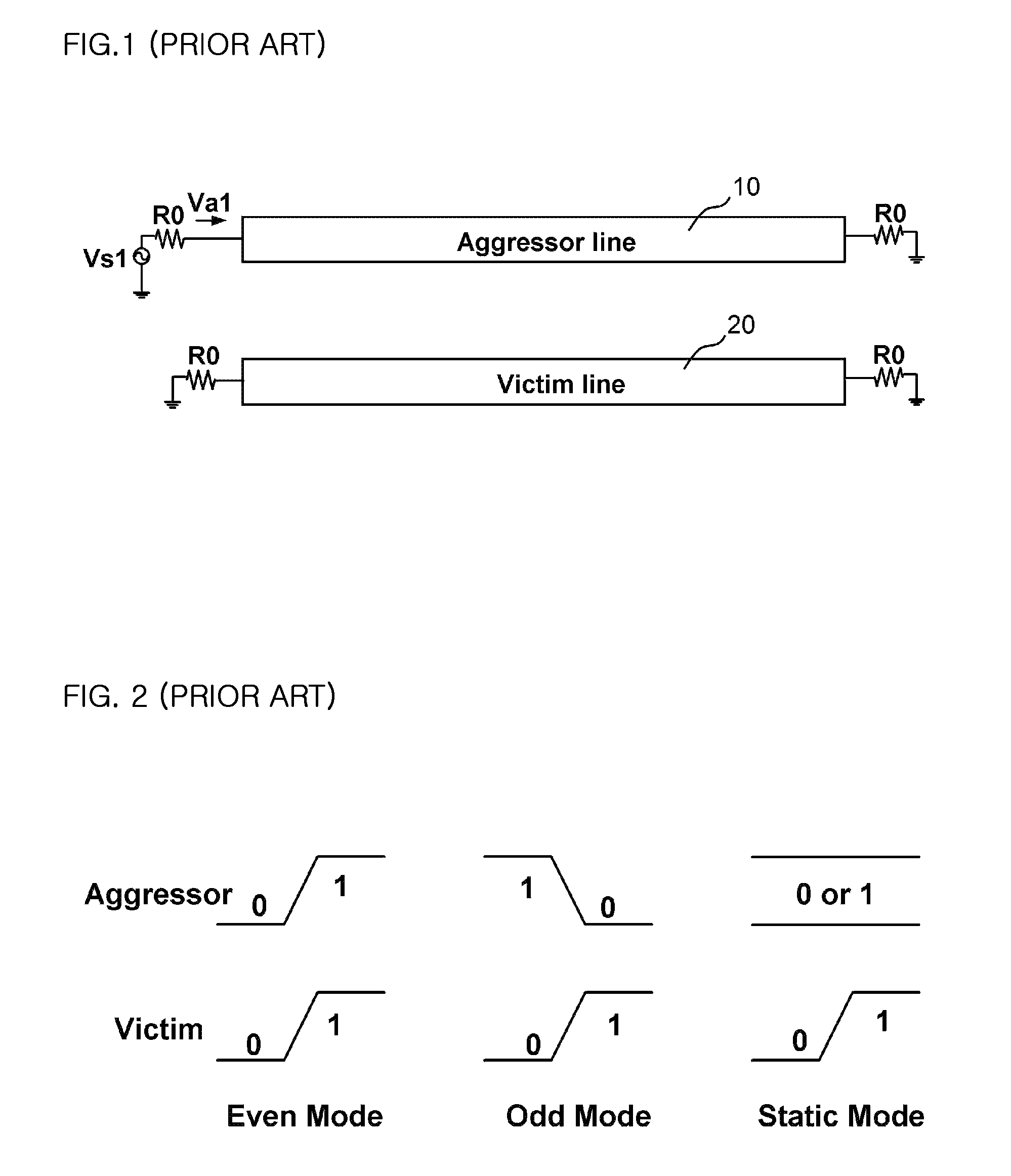 Mictostrip transmission line structure with vertical stubs for reducing far-end crosstalk