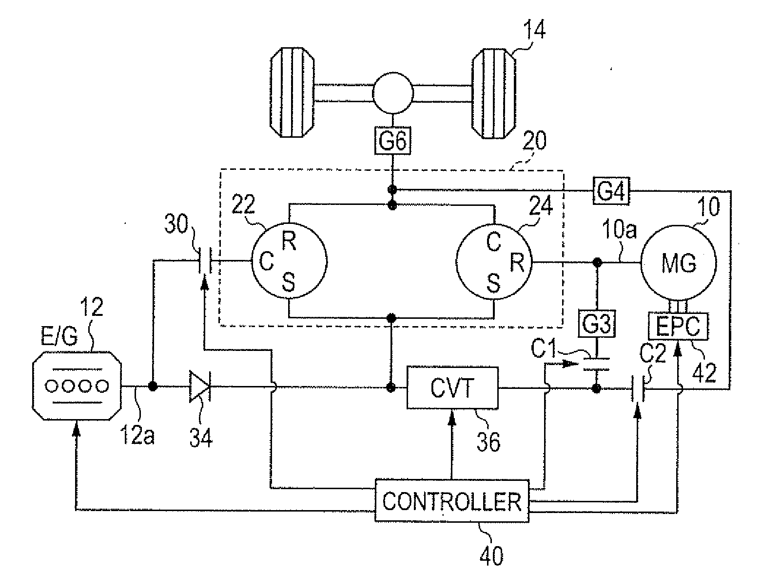 Power transmission device and power transmission system