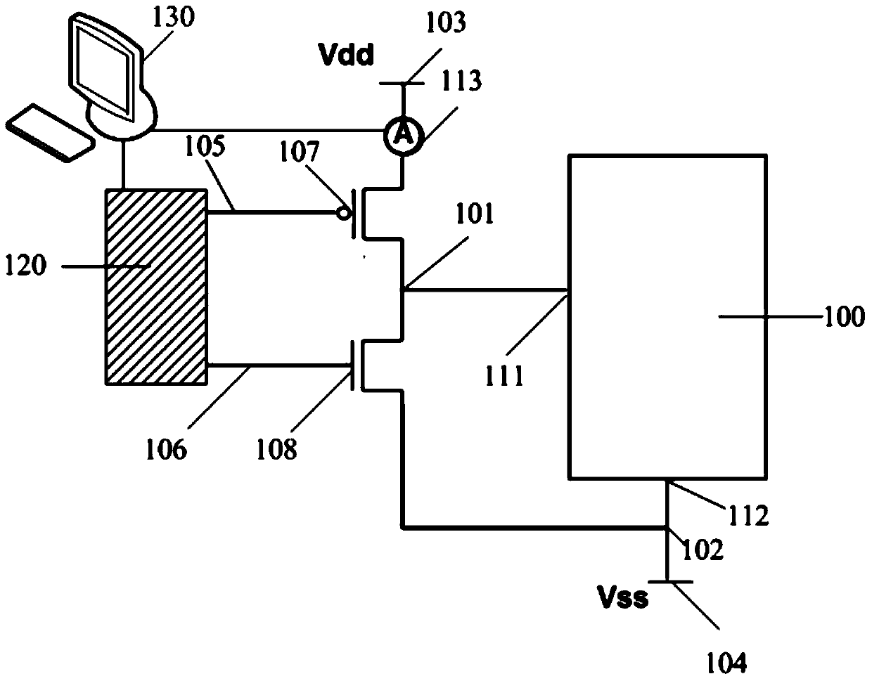 sram test key, test device and sram test method