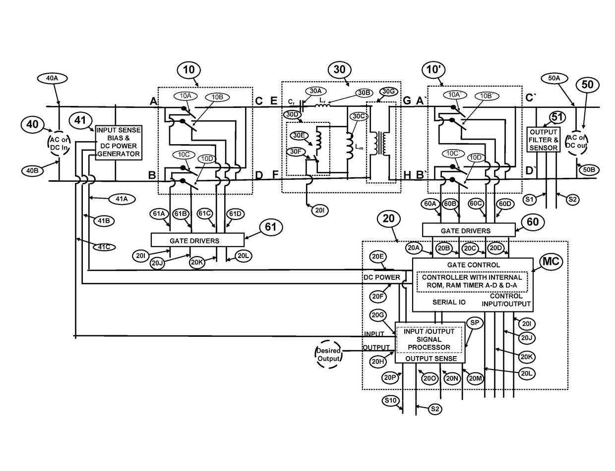 Bidirectional multimode power converter