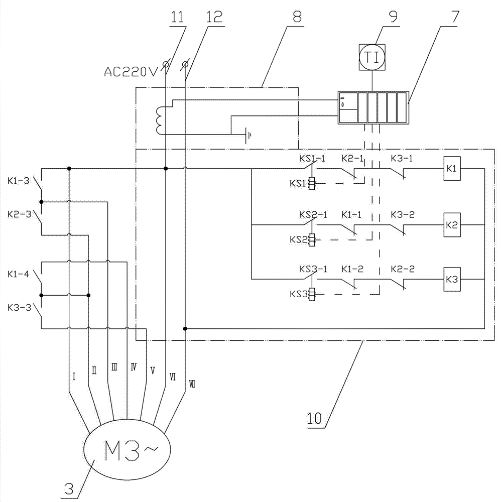 Output-power-self-adapting refrigeration compressor control system