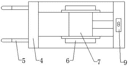 Mobile winding device of network cable