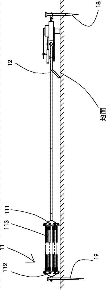 Automatic clutch elastic driving device for supplementing energy to flywheel battery