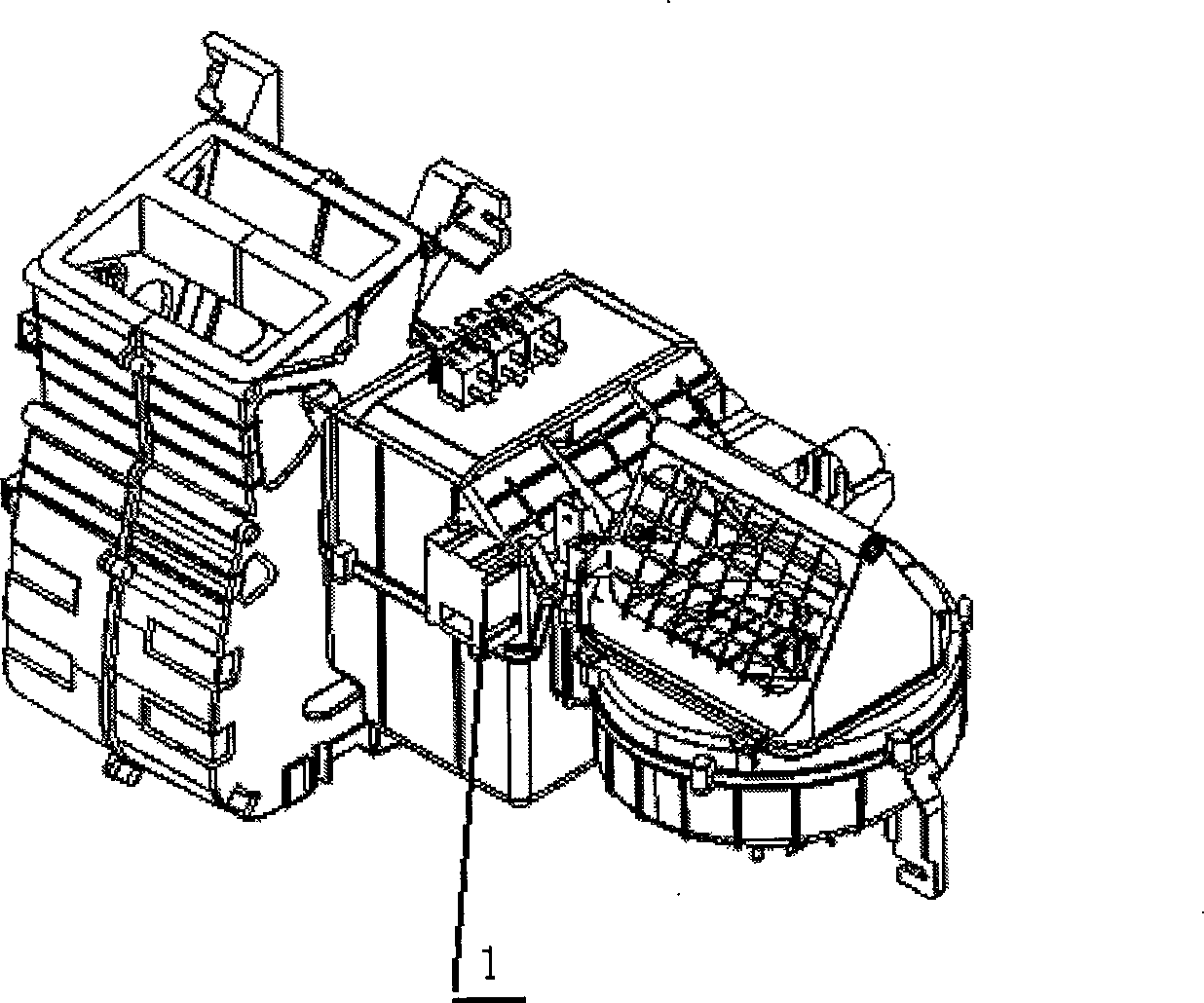 Vehicle PTC heating control system and control method