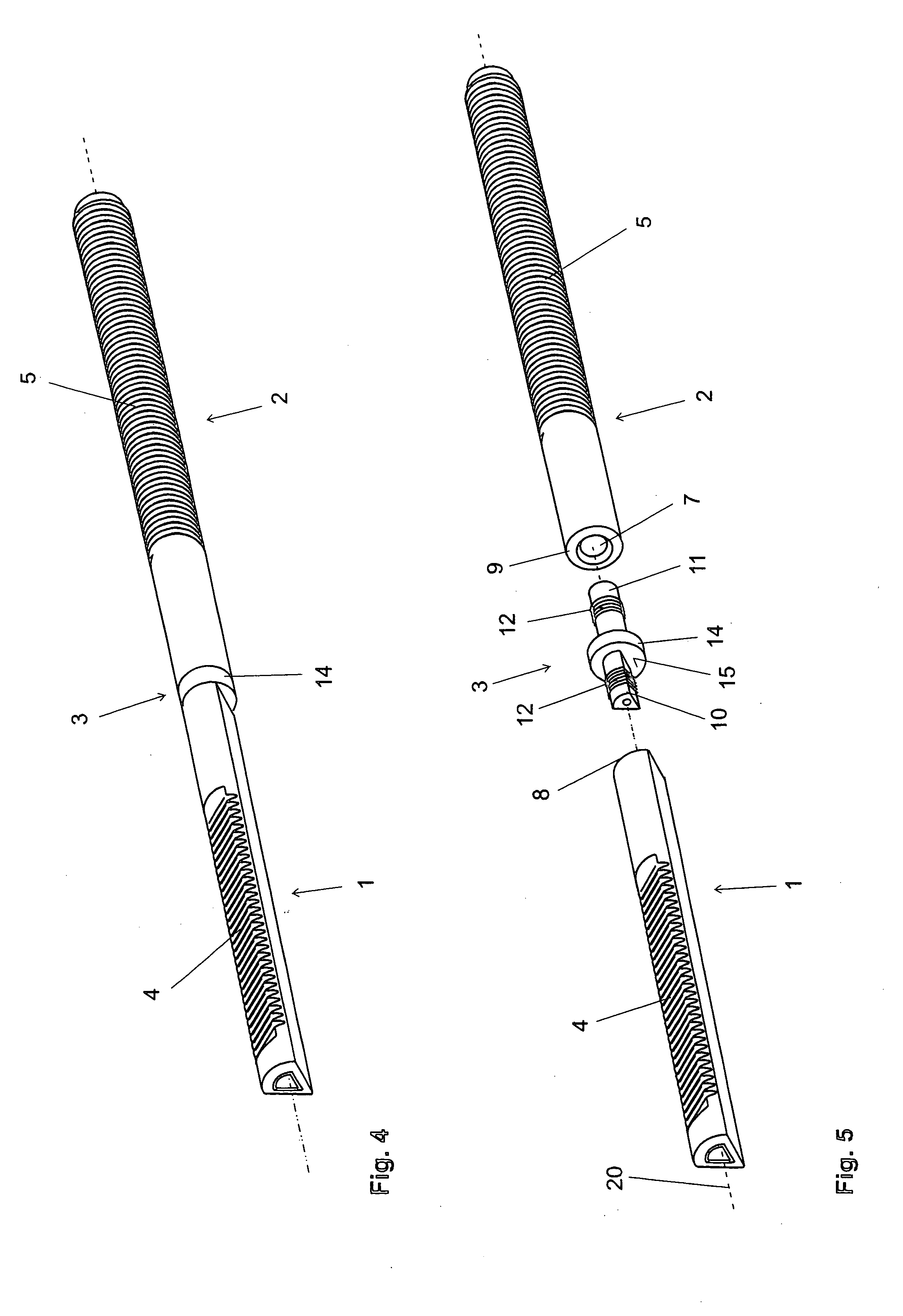 Toothed rack or threaded rod