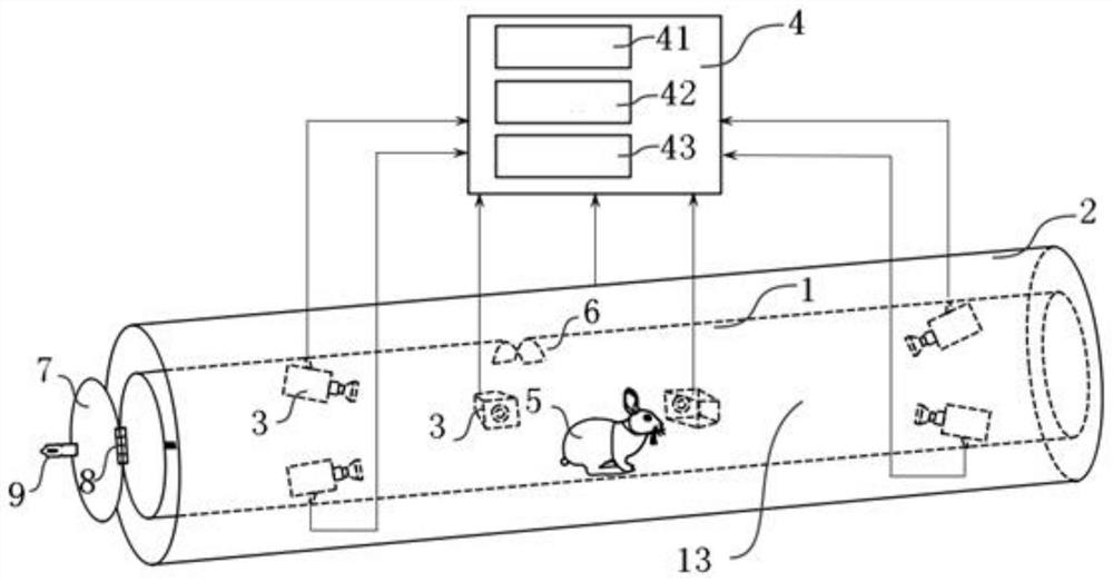 PET scanning system and scanning method