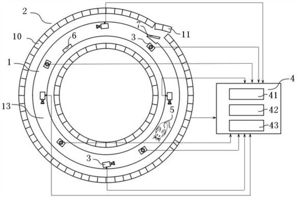 PET scanning system and scanning method