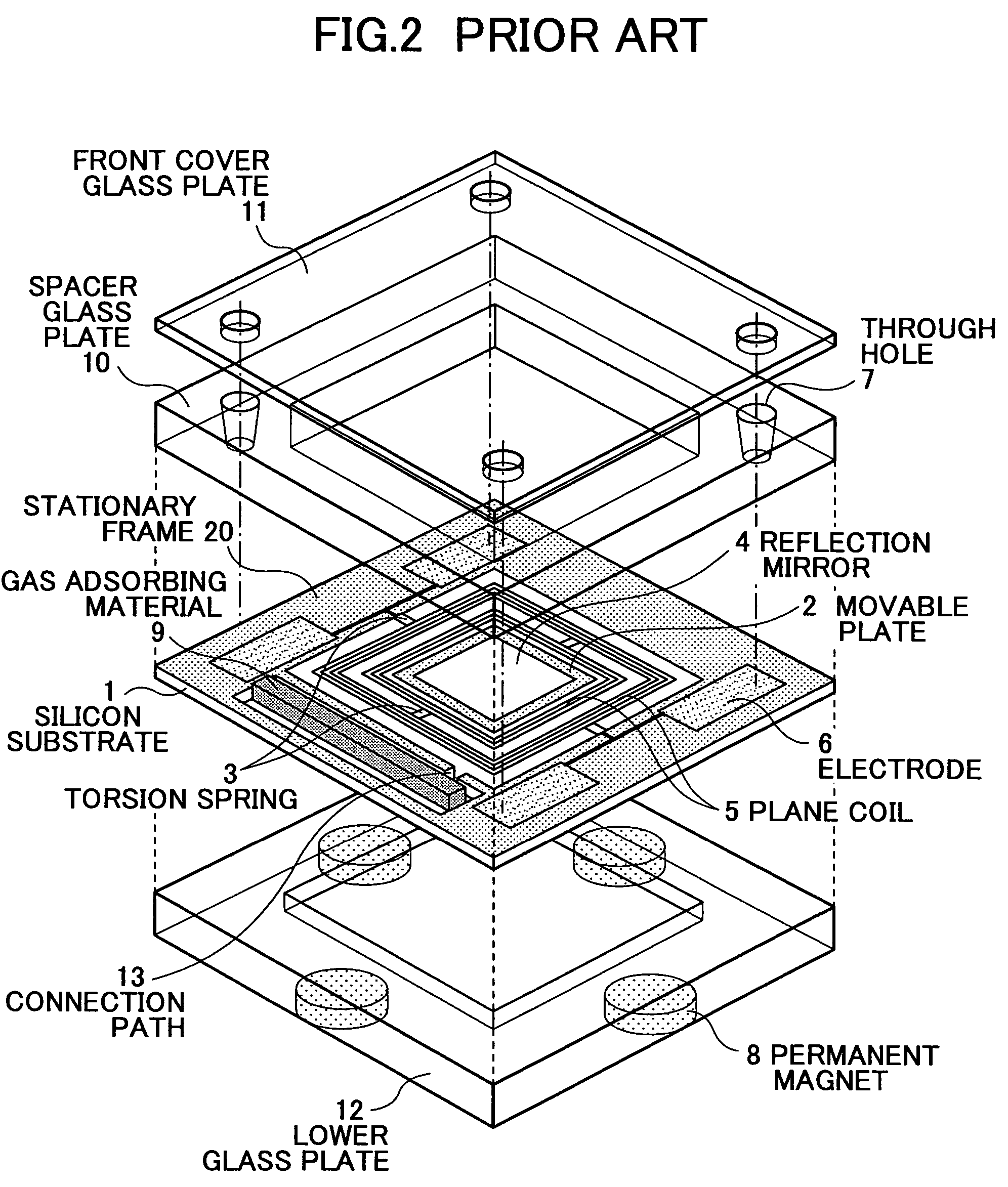 Optical scanning device and method of manufacturing the same