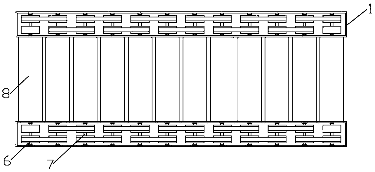 Sintering device for photovoltaic panel processing and working method thereof