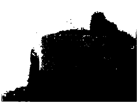 Foam glass used for continuous furnace thermal insulation layer, and preparation method thereof