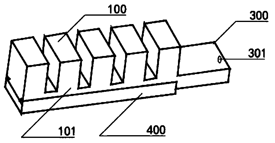 Quick dismounting type flexile bionic finger