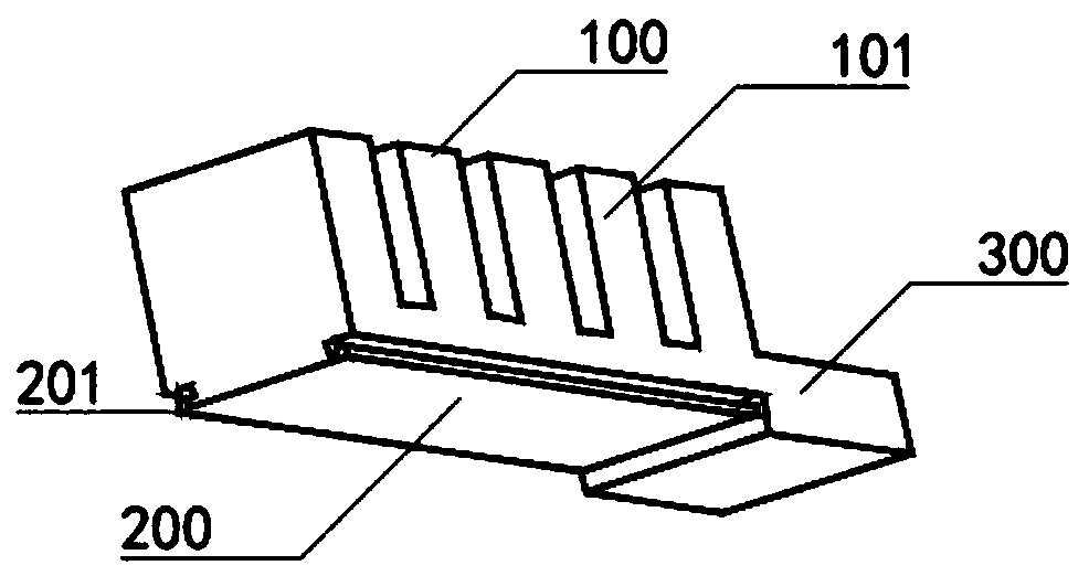 Quick dismounting type flexile bionic finger