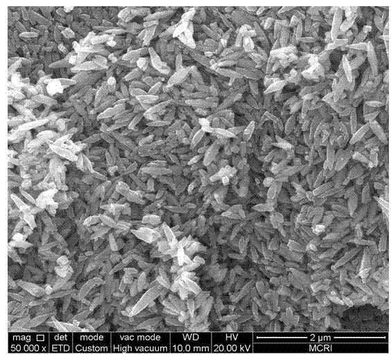 Preparation method of monoclinic phase ditetrahedron bismuth vanadate crystal