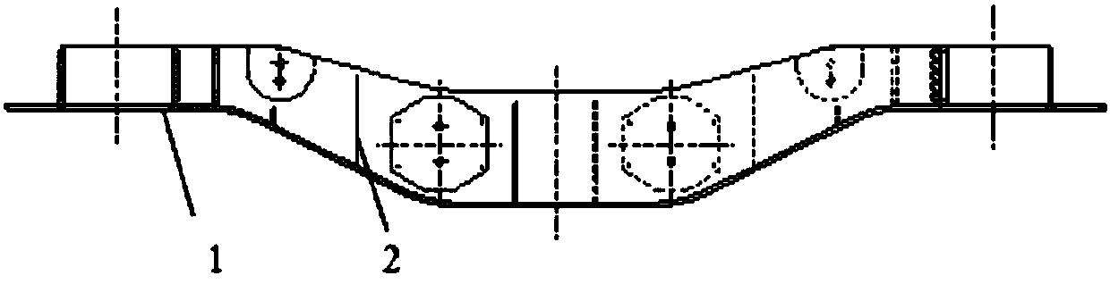 Double-machine cooperation automatic welding method and system for railway vehicle side beam inner rib