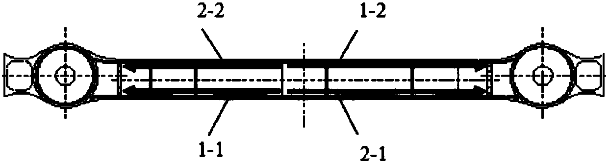 Double-machine cooperation automatic welding method and system for railway vehicle side beam inner rib