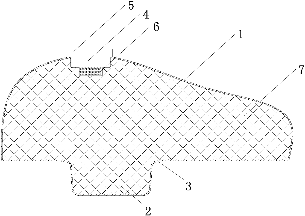 Motorcycle fuel tank