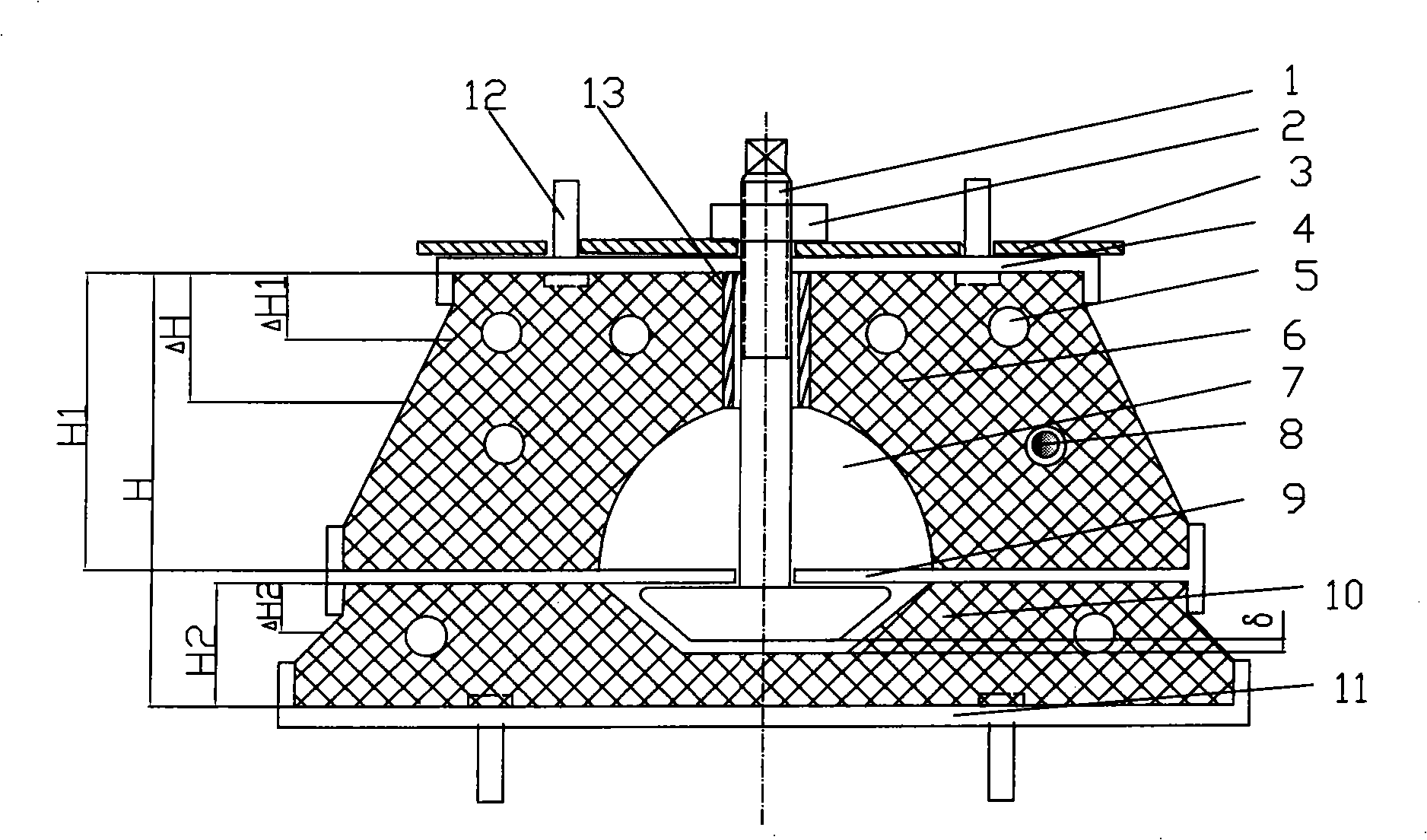 Adjustable rigidity-changing suspension cushion apparatus