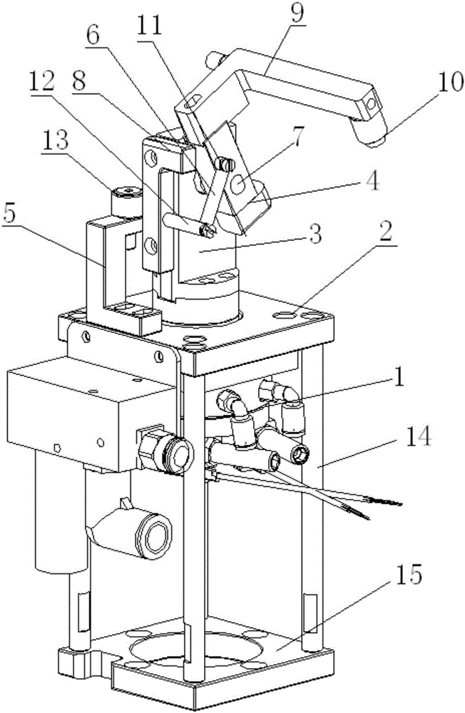 VHB adhesive film tearing mechanism