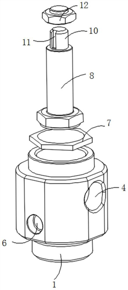 Integrated intelligent fire-fighting opening electromagnetic valve