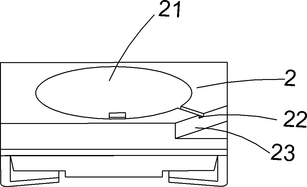 Light emitting diode (LED) and encapsulating method thereof