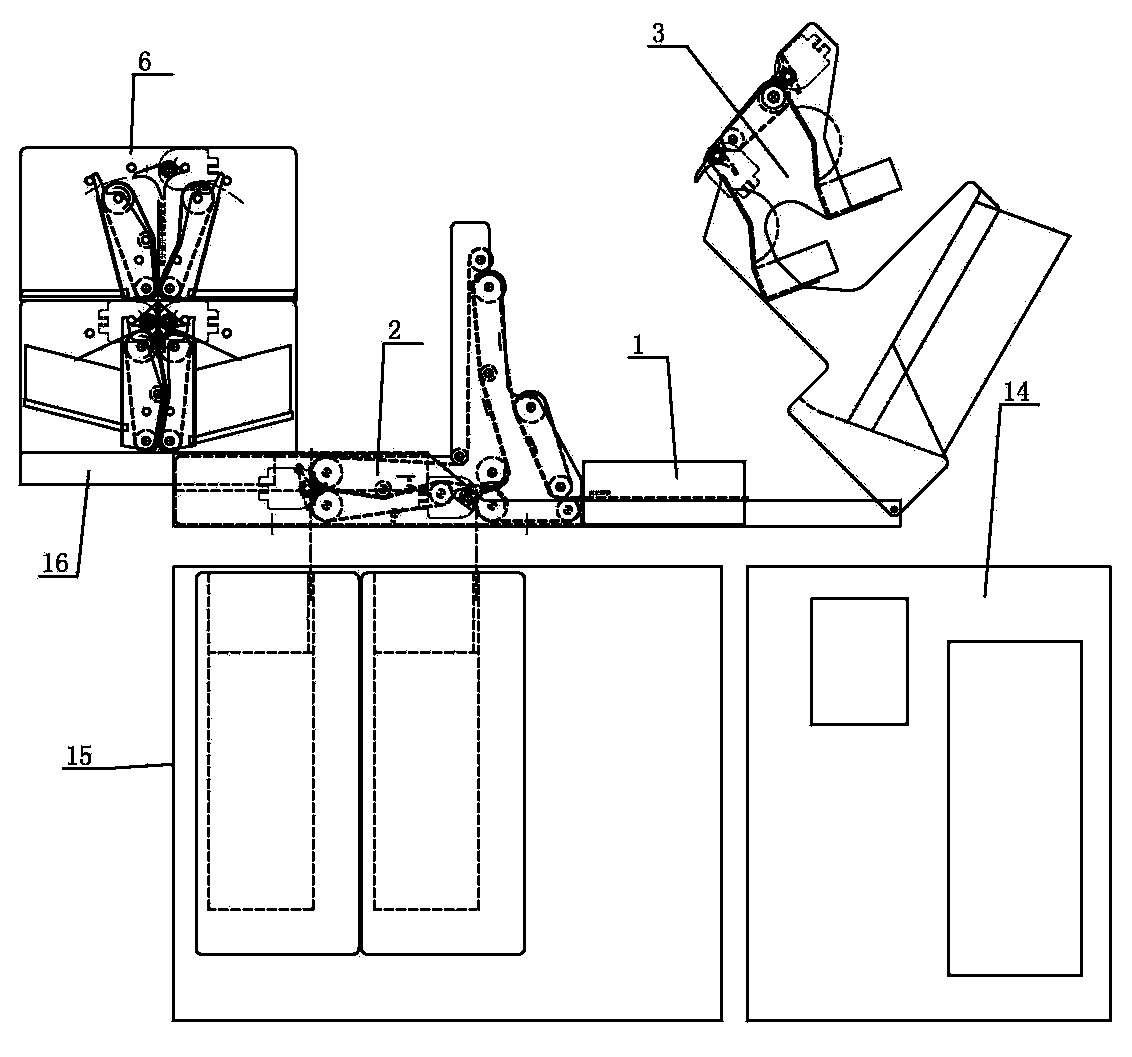 Medium-sized bill sorter capable of expanding upward and downward