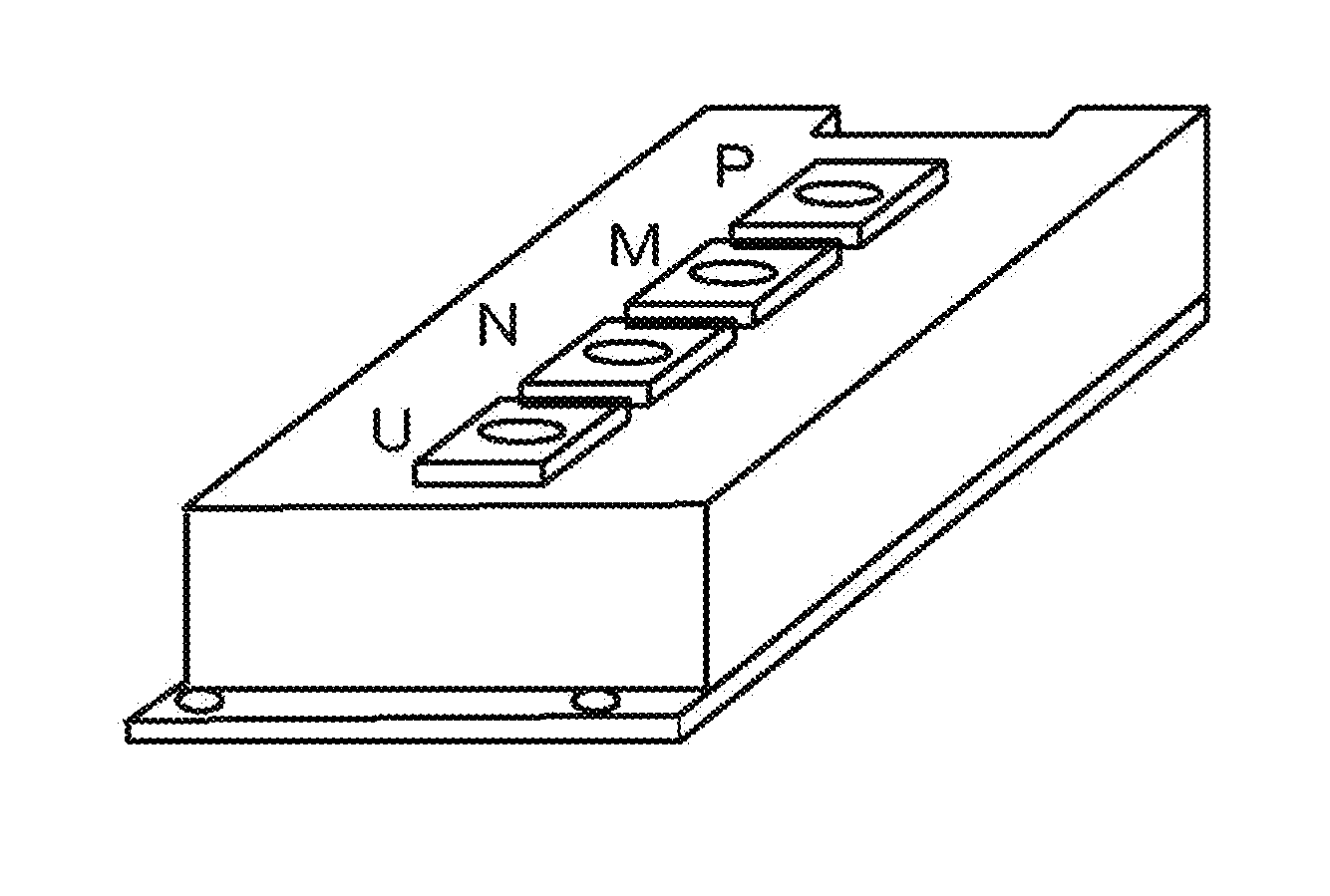 Three level power converting device