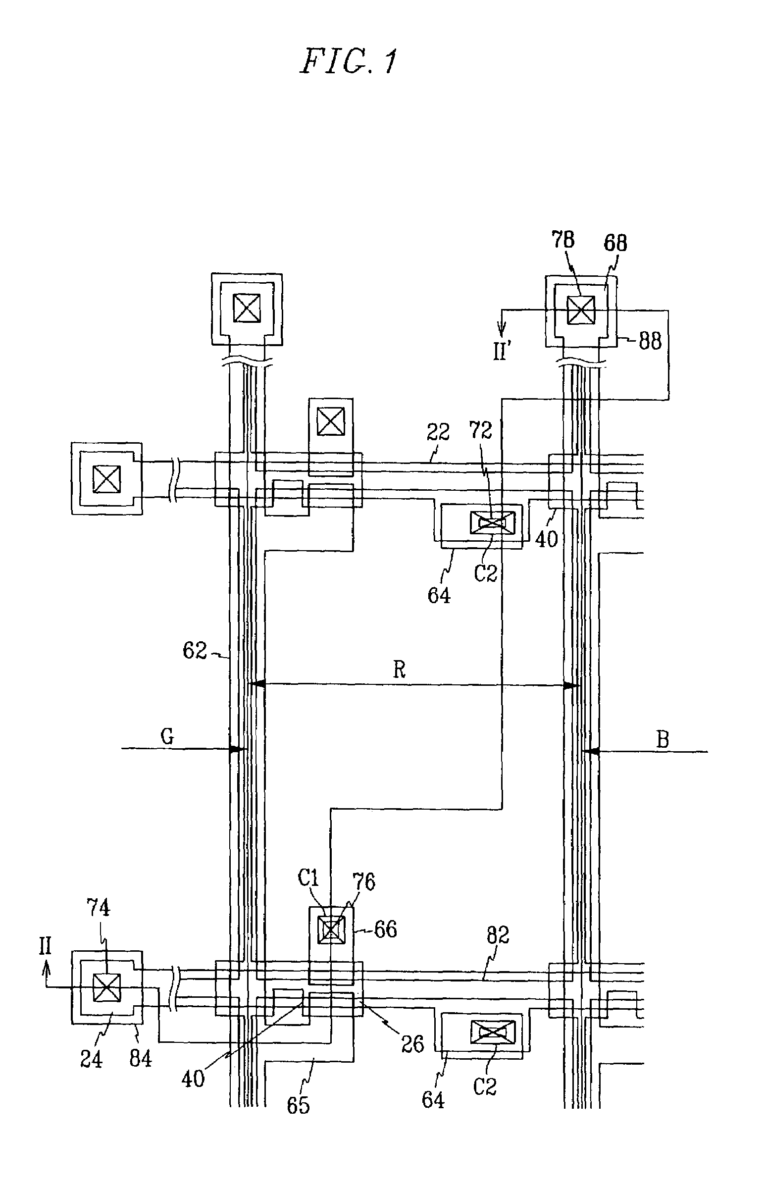 Thin film transistor array panel for display and manufacturing method thereof