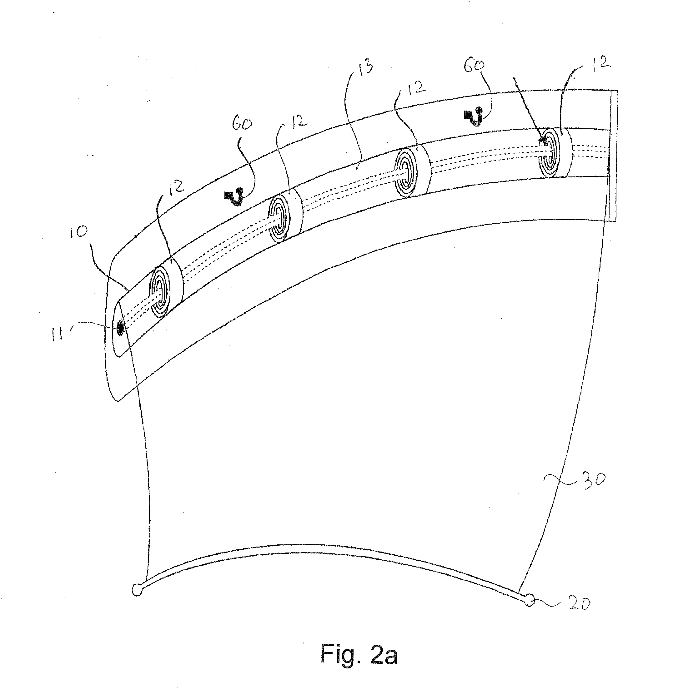 Umbrella device for automobile