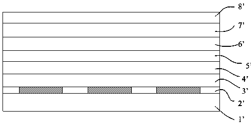 A kind of touch screen and oled display panel