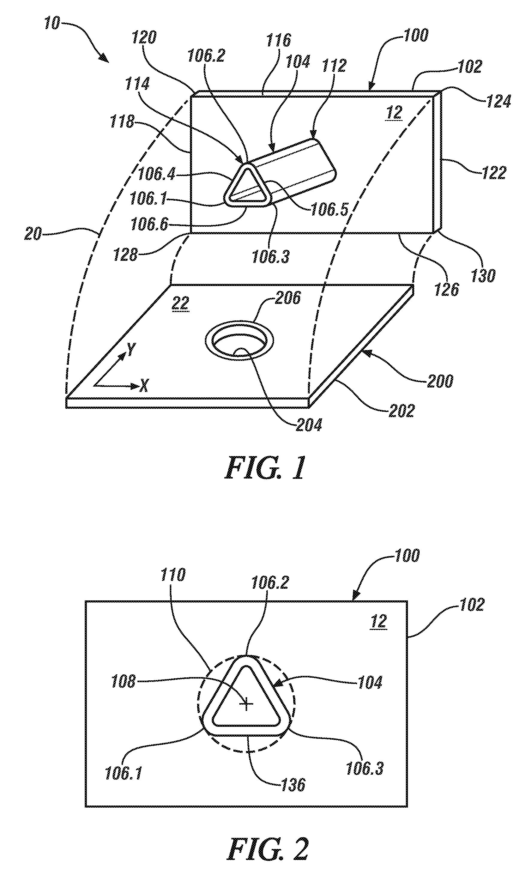 Lobular elastic tube alignment system for providing precise four-way alignment of components