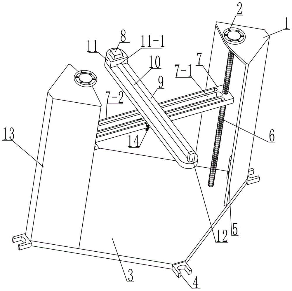 A free-moving three-degree-of-freedom high-altitude high-pressure operation warning device