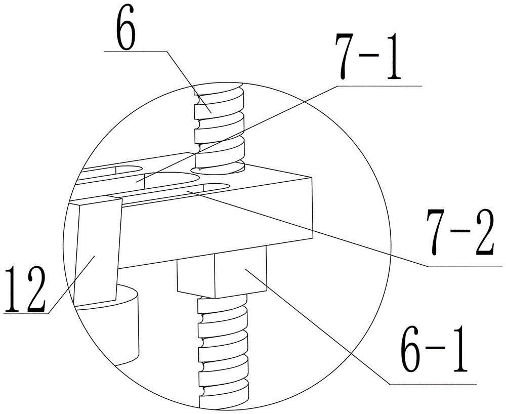 A free-moving three-degree-of-freedom high-altitude high-pressure operation warning device