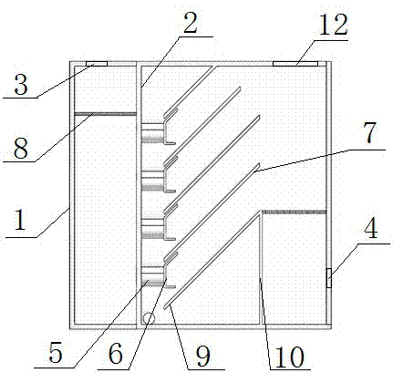 Metal melt purifying device