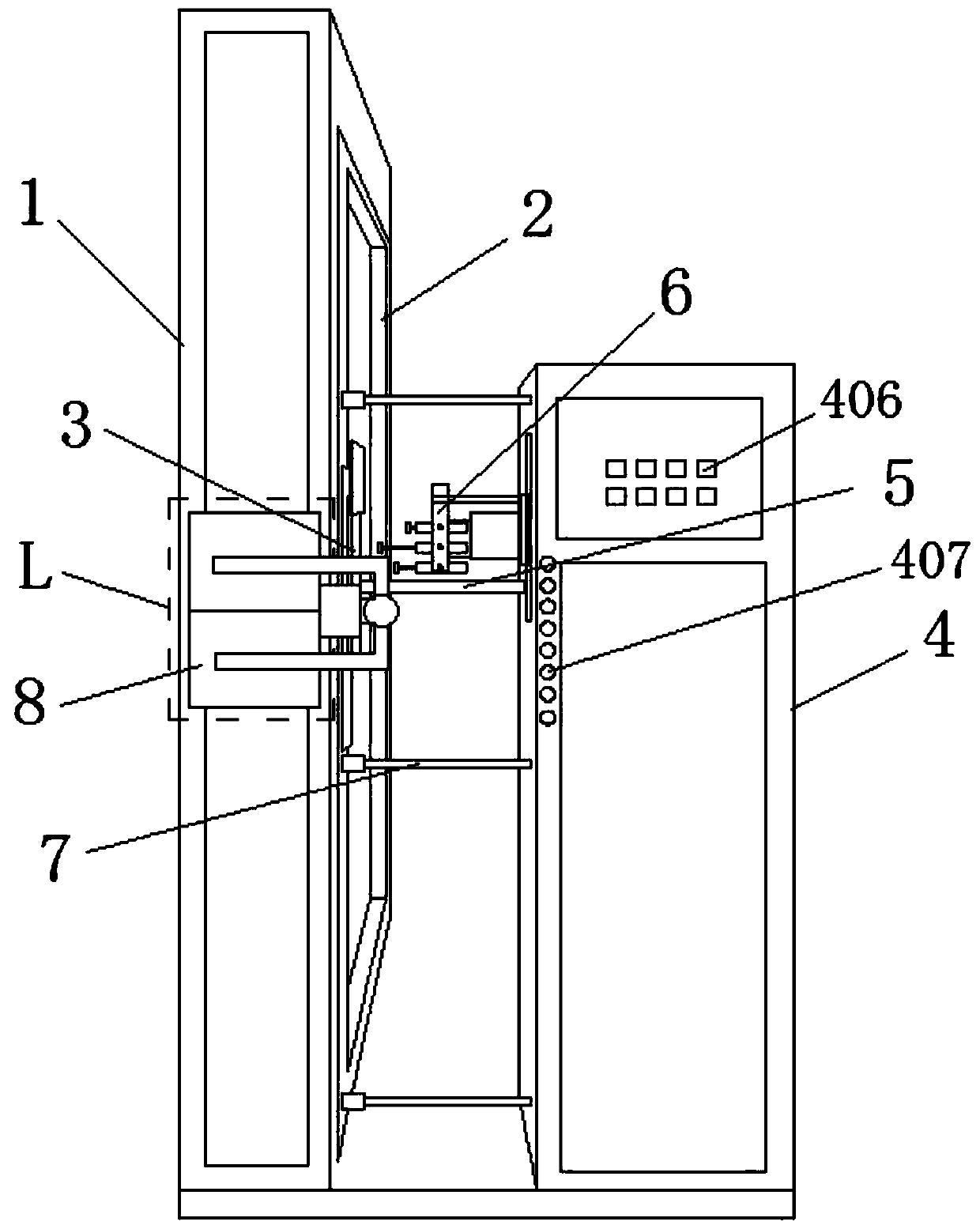 Intelligent lock test device