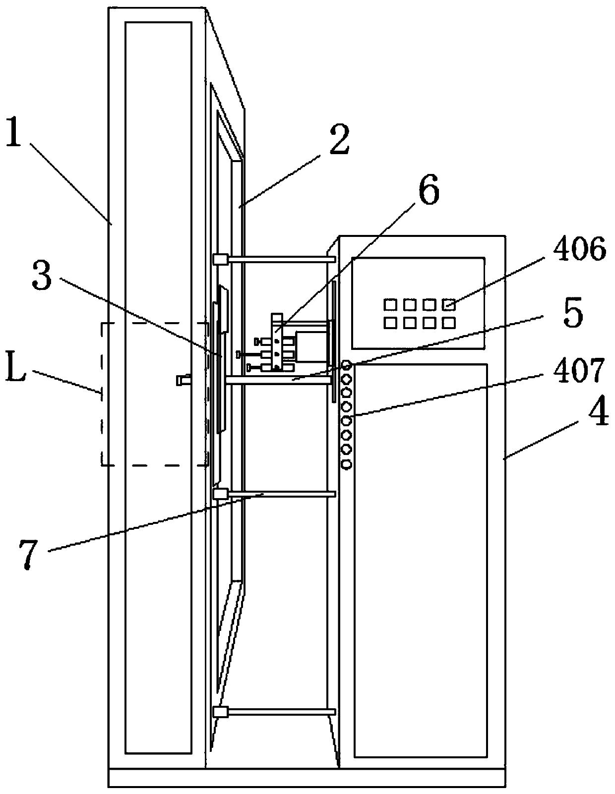 Intelligent lock test device